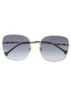 CAROLINA HERRERA SQUARE-FRAME SUNGLASSES