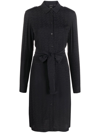 Pinko Nocciolaia Georgette Midi Dress By  In Black