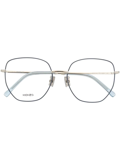 Kenzo Cat-eye Wire-frame Glasses