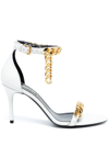 TOM FORD CHAIN-EMBELLISHED SANDALS