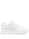 Dsquared2 Maple-leaf Patch Low-top Sneakers In White