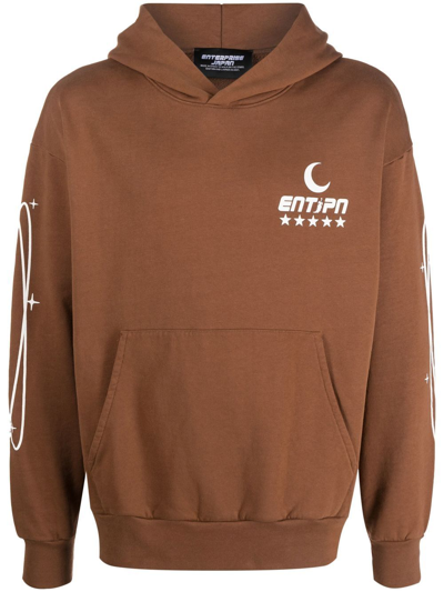 Enterprise Japan Bocca Hoodie In Brown