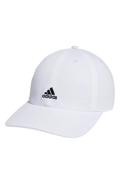 Adidas Originals Saturday 2.0 Baseball Cap In White