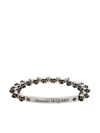 Alexander Mcqueen 'skull' Bracelet In Argento