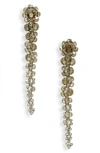 Simone Rocha Mini Drip Earrings In Smoke