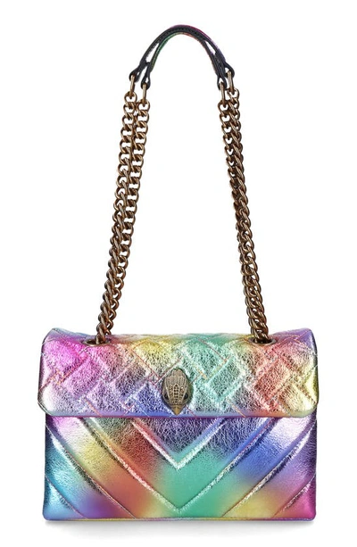 Kurt Geiger Kensington Quilted Leather Convertible Shoulder Bag In Multi