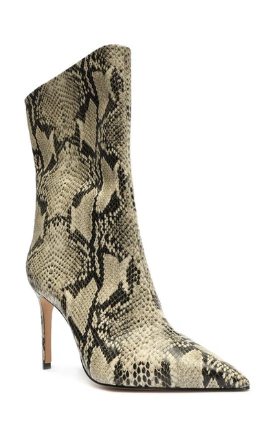 Schutz Mary Stiletto Boot In Natural