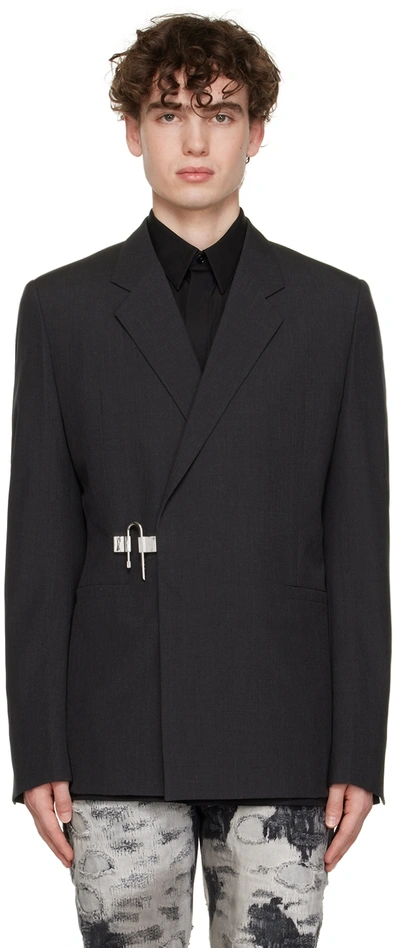 Givenchy Slim-fit Wool Blazer In Nero