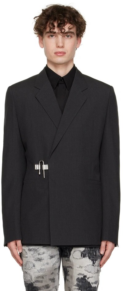 Givenchy Slim-fit Wool Blazer In Black