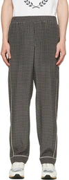 Valentino Gray Ministud Pyjama Pants In 7pu St. Borchia Grig