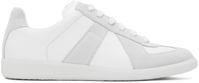 Maison Margiela Off-white Replica Sneakers In 101 Off White