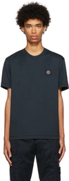 Stone Island Short Sleeve T-shirt In V0020 Navy Blue