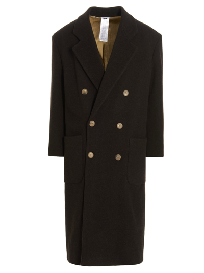 Magliano 'golden Double Breasted' Coat In Brown | ModeSens
