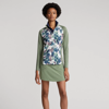 Rlx Golf Perforated Stretch Skort In Cargo Green