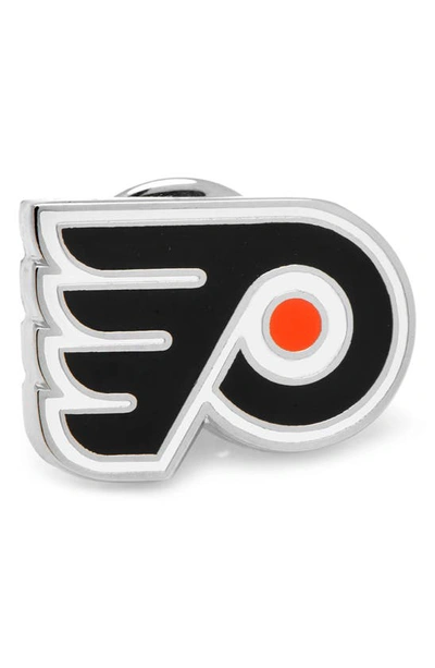Cufflinks, Inc Nhl Philadelphia Flyers Lapel Pin In Black