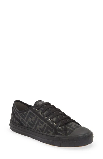 Fendi Ff Motif Low In Grey