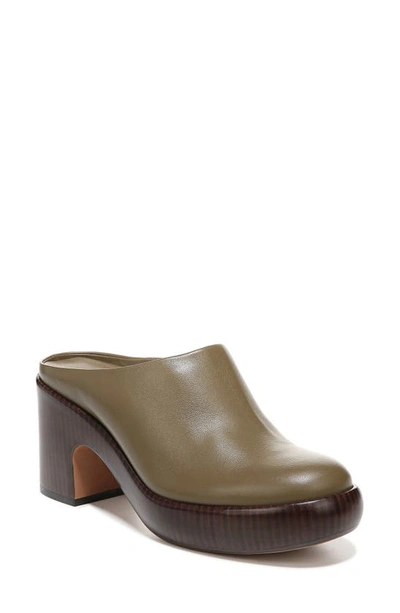 Vince Navina Leather Mule In Nocolor