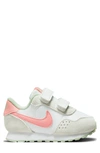 Nike Kids' Md Valiant Sneaker In Summit White/ Pink Gaze