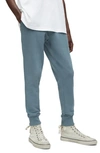 Allsaints Raven Slim Fit Sweatpants In Aged Blue