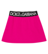 DOLCE & GABBANA LOGO棉质半身裙