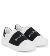 GIVENCHY LOGO LEATHER SNEAKERS