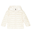 Woolrich Sundance Padded Down Jacket In Cream