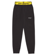 OFF-WHITE LOGO COTTON JERSEY SWEATtrousers