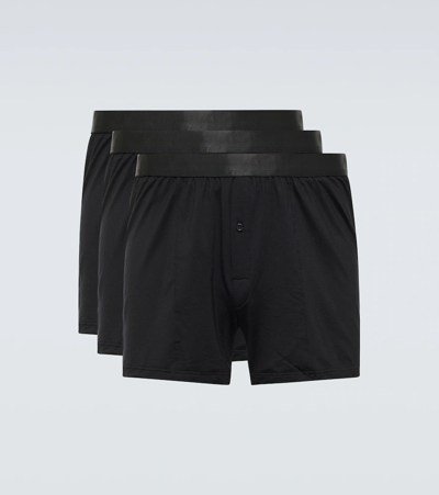 Cdlp Set Of 3 Boxers In Black