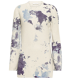 CHLOÉ CHLOÉ TIE-DYE CASHMERE MINIDRESS