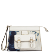 CHLOÉ CHLOÉ EDITH TIE-DYE LINEN CLUTCH