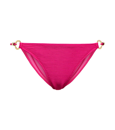 Heidi Klein Madagascar Bikini Bottoms In Raspberry