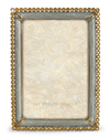 Jay Strongwater Enamel & Stone Edge 4" X 6" Picture Frame In Multi Colors