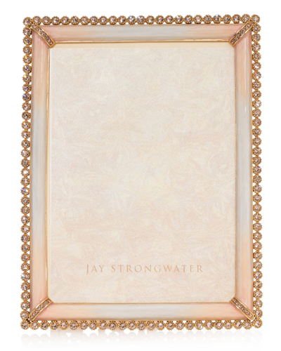 Jay Strongwater Stone Edge Picture Frame, 5" X 7" In Boudoir