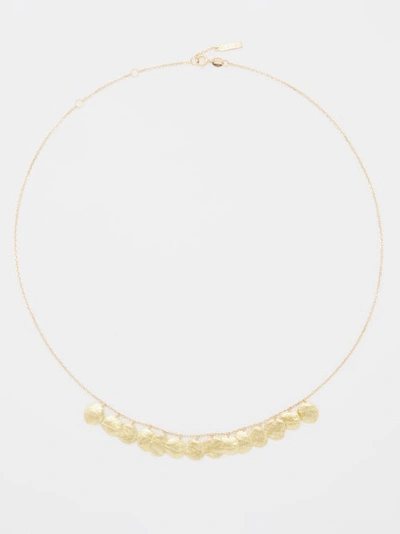 Alia Bin Omair Satami 18kt Gold Necklace In Yellow Gold