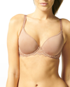 Simone Perele Caresse 3d Plunge Spacer Bra In Blush