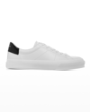 Givenchy Urban Street Low-top Leather Trainers In White/black