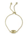 Kendra Scott Elaina Station Bracelet In White/gold