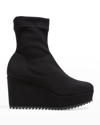 PEDRO GARCIA URBANA STRETCH WEDGE BOOTIES