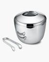 Georg Jensen Sky Ice Bucket With Ice Tongs