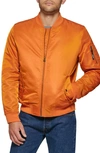 Levi's® Filled Flight Bomber Jacket In Orange