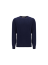 Brunello Cucinelli Blue Cotton Sweater