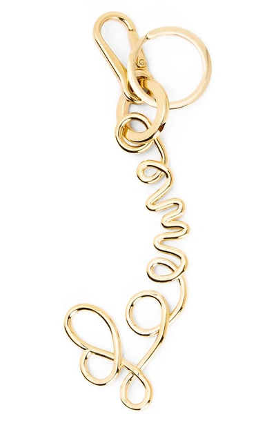 Loewe Logo钥匙链 In Gold