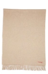 Acne Studios Canada Scarf Oversize In 633 Oatmeal Melange