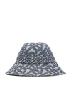 BURBERRY DENIM BUCKET HAT