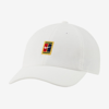 Nike Court Heritage86 Logo Tennis Hat In White