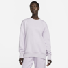 Nike Women's  Sportswear Phoenix Fleece Oversized Crewneck Sweatshirt In Purple