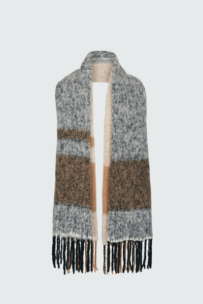 Dorothee Schumacher Oversized Check Scarf In Multi Colour