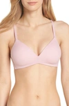 Wacoal How Perfect Wire Free T-shirt Bra In Chalk Pink