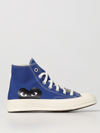 Comme Des Garçons Play X Converse Chuck Taylor  Trainers In Blue