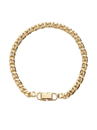 Laura Lombardi Gold-plated Curb Chain Bracelet